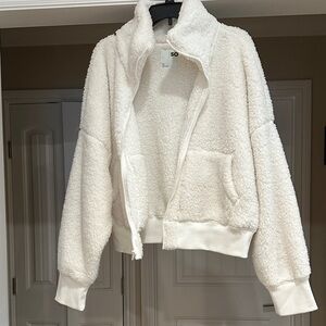 SO Women's Cream Teddy Jacket